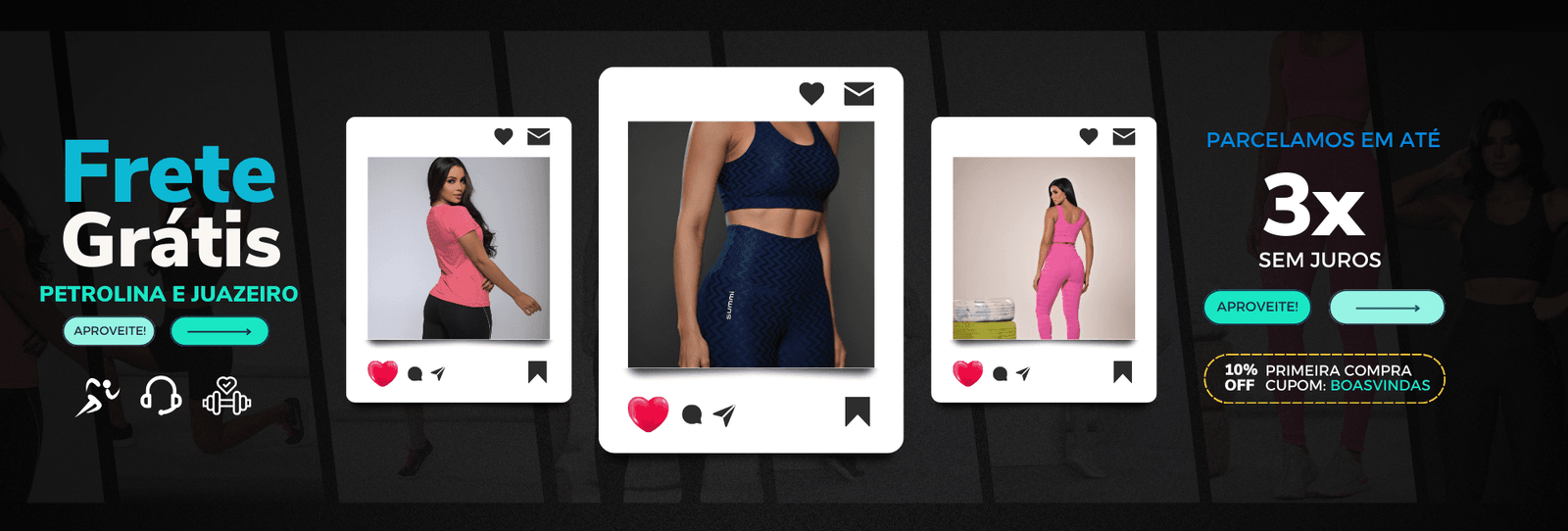 Lux moda Fitness. Conforto e Estilo para o Seu treino. A Lux trabalha com marcas de roupas fitness de alta qualidade e desenvolvidas pensando no cliente. Aceitamos todas as formas de pagamentos e parcelamento em até 3x. Frete Grátis para Petrolina e Juazeiro. Aproveite nossas ofertas no site luxmodafitness.com.br e siga nossas redes sociais @lux.pnz